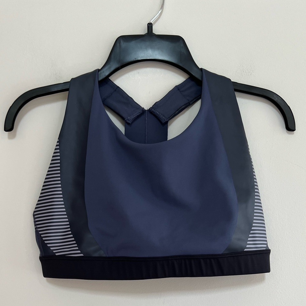 Athleta x Allyson Felix Ultimate Legend Sports Bra, Purple/Blue, S - Picture 3 of 8